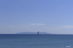 Trois mâts devant l'île de Capraia
